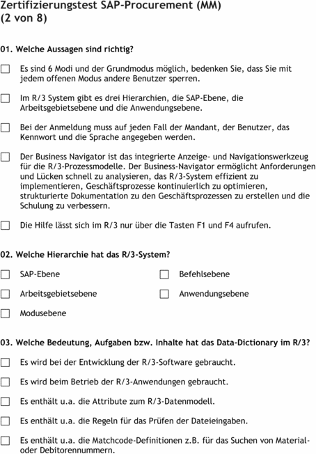 Product picture 80 Fragen SAP MM Vorbereitung Teil 2 Beraterzertifizierung